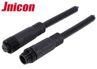 Jnicon M12はワイヤー コネクターを、防水します2つのPinの男性のケーブル コネクタを防水します