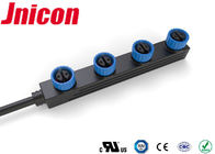 Jnicon LEDの防水電源コネクタ、平行防水M15コネクター4の方法