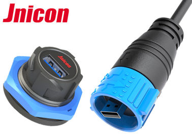 Jnicon防水USBのコネクター パネルの台紙データ伝送のためのタイプ単一の港