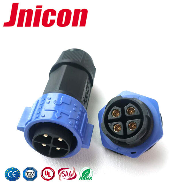 M25 500V プラスチックPA66クイックロック電源コネクタ ワイヤー対基板コネクタタイプ