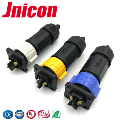 M25 IP67 丸いコネクタタイプ OEM 防水電源コネクタ 自動車