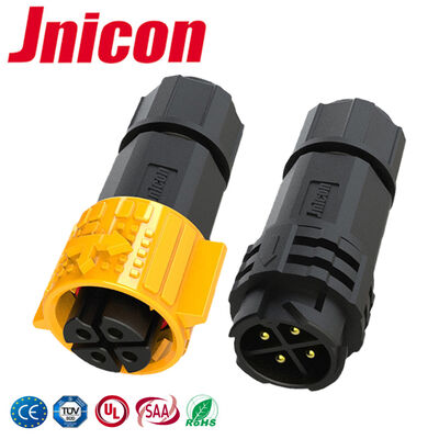 20A 300V M19 DC 防水コネクタ プッシュ ロック IP67 防水コネクタ