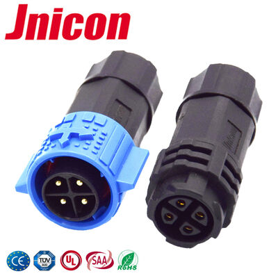 20AWG-12AWGケーブル M19 20A 電源 防水 IP67 丸型プラスチックコネクタ