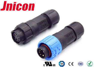 青および黒い色10Aはコネクター10mΩの最高の接触抵抗を防水します
